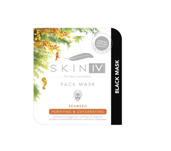 Skin IV Black Face Mask – Bundle of 2 Masks