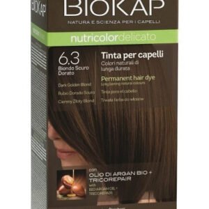 BioKap Nutricolor Delicato 6.30 Dark Golden Blond Gentle Dye