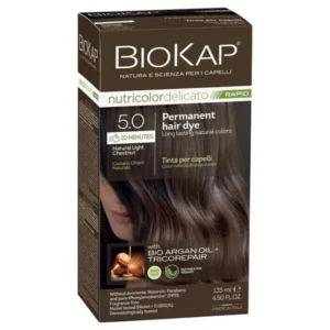 BioKap Nutricolor Delicato RAPID 5.0 Nutricolor Natural Light Chestnut